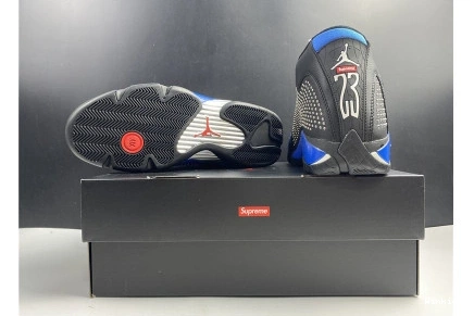 JORDAN SP RETRO VARSITY BV7630-004 'BLACK AIR 14 ROYAL 0923